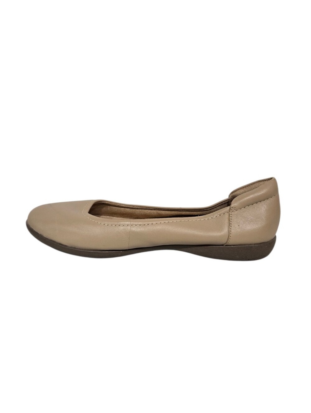 Naturalizer Tan Ballet Flats - Picture 3 of 8